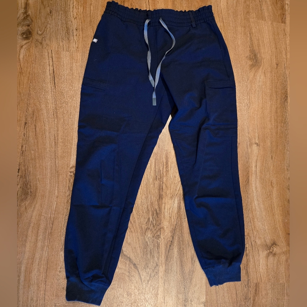 Figs navy scrub joggers